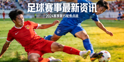 足球赛事最新资讯配图 - 球员在比赛中激烈拼抢的瞬间